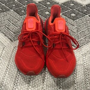 Nike Mens Scarlet Ultra Boosts (2020). Worn 3 times in like new condition